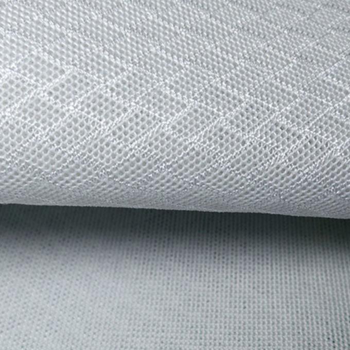 330 - 380GSM বোনা 3 ডি এয়ার জাল ফ্যাব্রিক শ্বাস প্রশ্বাসের জন্য পলি জাল ফ্যাব্রিক বিছানা 0
